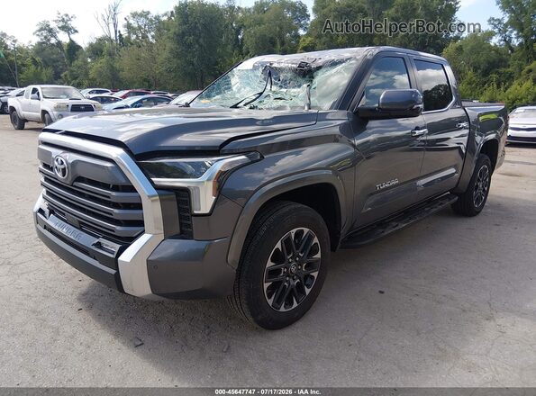 5TFJA5DB5SX305871 2025 TOYOTA TUNDRA Gray Vista tres cuartos delantera izquierda