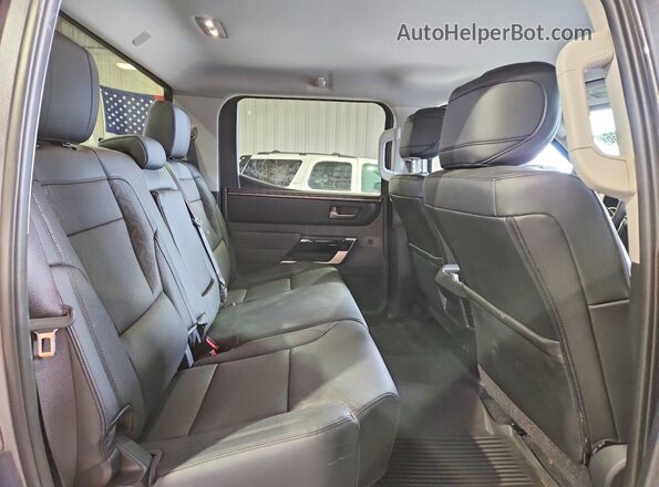 5TFJA5DB6NX025123 2022 TOYOTA TUNDRA Gray უკანა სავარძლების ხედი