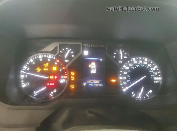 5TFJA5DB7PX122320 2023 TOYOTA TUNDRA Black Instrument cluster view