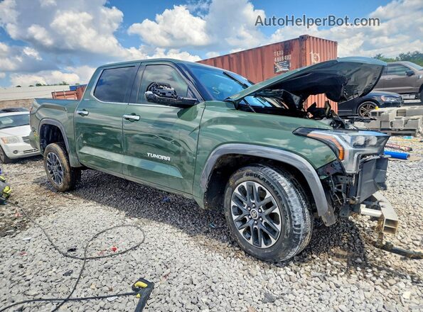 5TFJA5DB8NX037337 2022 TOYOTA TUNDRA Green Передня права чверть
