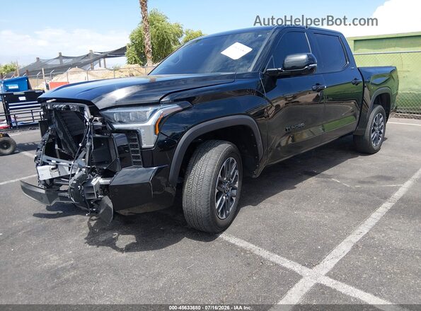 5TFJA5DB8RX205659 2024 TOYOTA TUNDRA Black წინა მარცხენა ხედი სამი მეოთხედიდან