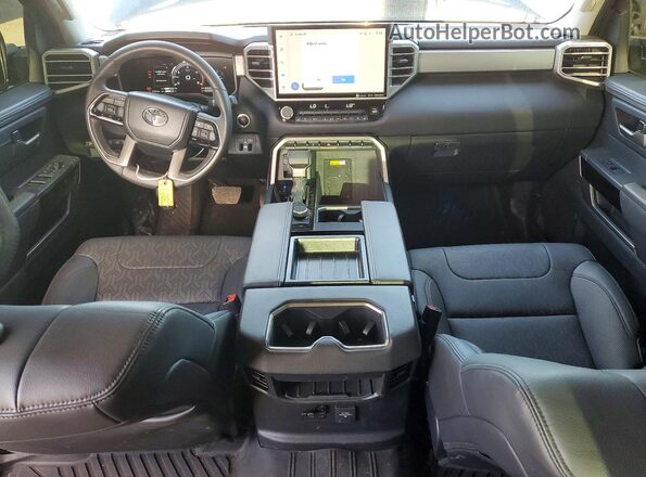 5TFJA5DB9RX165625 2024 TOYOTA TUNDRA Черный Вид панели приборов