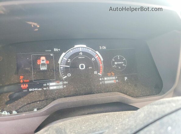 5TFJA5EC3RX023097 2024 TOYOTA TUNDRA Silver Вид щитка приладів