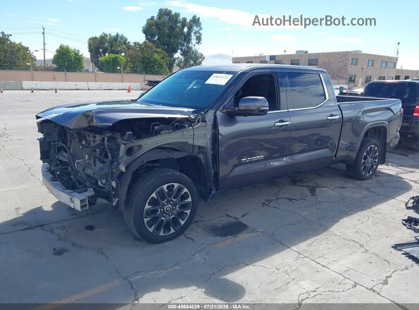 5TFJA5EC5PX017167 2023 TOYOTA TUNDRA Серый Передняя левая четверть