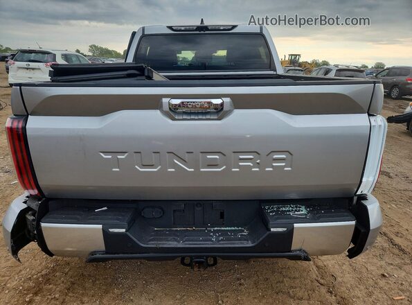 5TFJC5AB3PX002738 2023 TOYOTA TUNDRA Серебряный Вид сзади