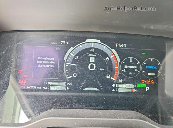 5TFJC5DB6PX038841 2023 TOYOTA TUNDRA Белый Вид щитка приборов