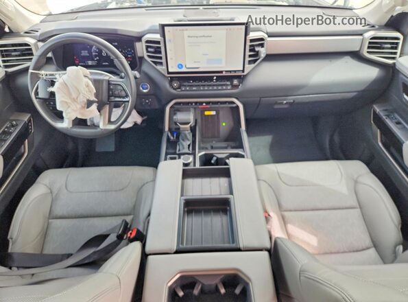5TFJC5DB6PX038841 2023 TOYOTA TUNDRA Белый Вид панели приборов
