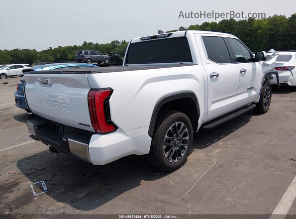 5TFJC5DB8SX093204 2025 TOYOTA TUNDRA HYBRID White Tył prawy