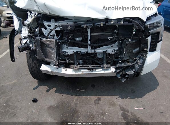 5TFJC5DB8SX093204 2025 TOYOTA TUNDRA HYBRID White Widok z przodu