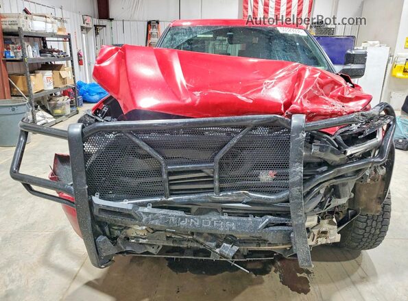 5TFJC5EC4SX008706 2025 TOYOTA TUNDRA Красный Вид спереди