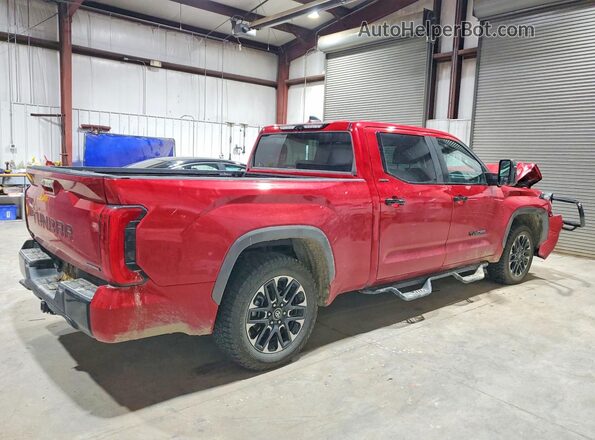 5TFJC5EC4SX008706 2025 TOYOTA TUNDRA Красный Задняя правая четверть
