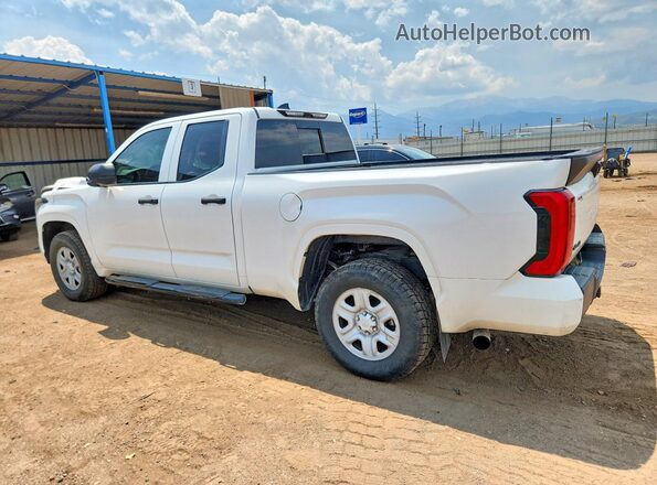 5TFKB5DA6NX046160 2022 TOYOTA TUNDRA White Trasero izquierdo
