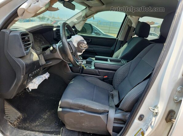 5TFKB5DA6NX046160 2022 TOYOTA TUNDRA White Vista interior delantera