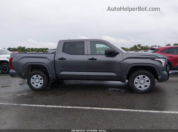 5TFKB5DB1SX256878 2025 TOYOTA TUNDRA Gray Вид задньої частини салону