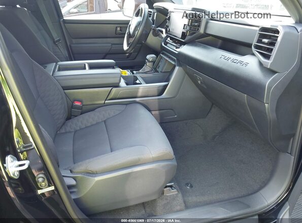 5TFKB5DBXTX389592 2026 TOYOTA TUNDRA Black Widok wnętrza z przodu