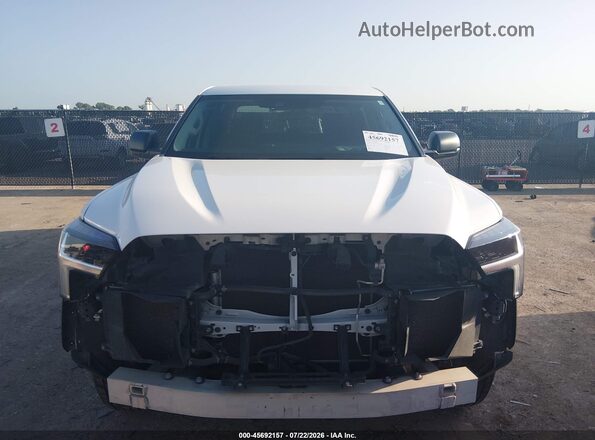 5TFLA5AB2RX033125 2024 TOYOTA TUNDRA White Vista del cuadro de instrumentos