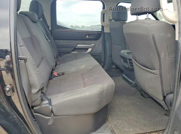 5TFLA5AB3NX005635 2022 TOYOTA TUNDRA Black Հետևի նստատեղերի տեսք