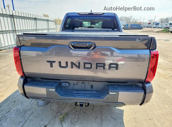 5TFLA5AB3NX009801 2022 TOYOTA TUNDRA Charcoal Вид ззаду
