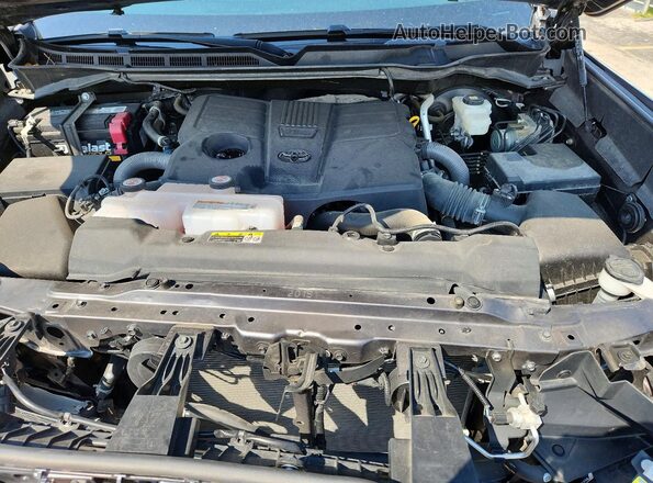 5TFLA5AB3NX009801 2022 TOYOTA TUNDRA Charcoal Вид задньої частини салону