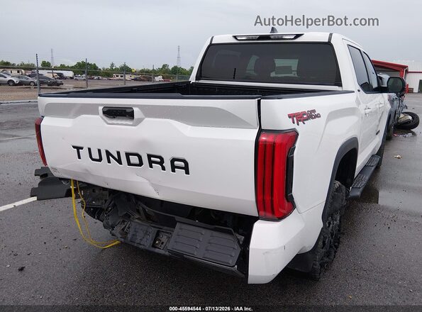 5TFLA5ABXNX015305 2022 TOYOTA TUNDRA White უკანა მარჯვენა