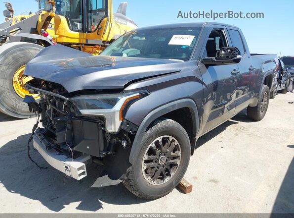 5TFLA5DA4NX038209 2022 TOYOTA TUNDRA Gray Передня ліва чверть