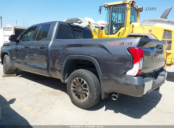 5TFLA5DA4NX038209 2022 TOYOTA TUNDRA Gray Задня ліва чверть