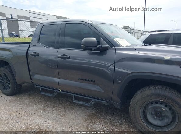 5TFLA5DA6PX062191 2023 TOYOTA TUNDRA Gray Вид задньої частини салону