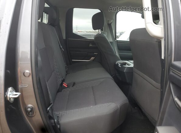 5TFLA5DA9NX020434 2022 TOYOTA TUNDRA Gray Вид задніх сидінь