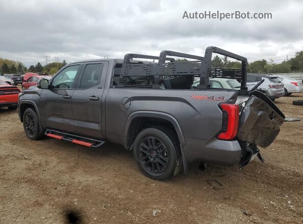 5TFLA5DA9NX020434 2022 TOYOTA TUNDRA Gray Задня ліва чверть