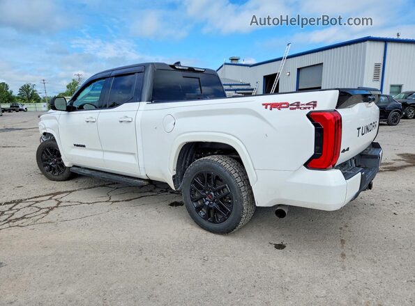 5TFLA5DAXPX090124 2023 TOYOTA TUNDRA White Trasero izquierdo
