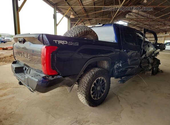 5TFLA5DB0NX020654 2022 TOYOTA TUNDRA Blue უკანა მარჯვენა