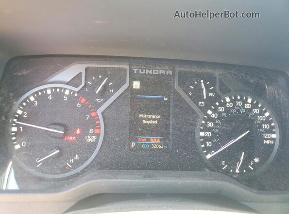 5TFLA5DB0RX238017 2024 TOYOTA TUNDRA Черный Вид щитка приборов