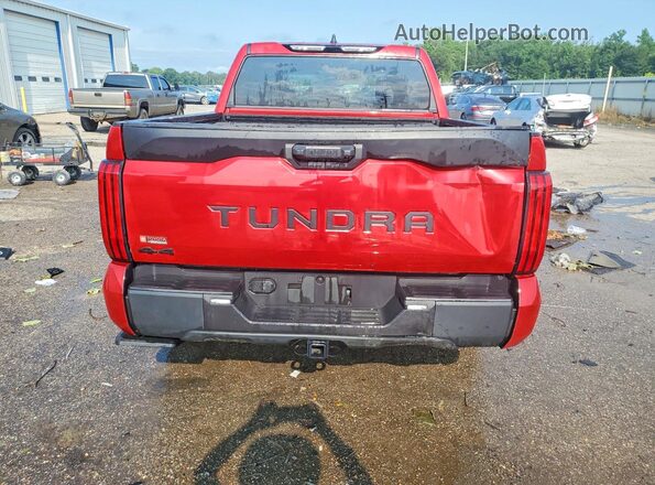 5TFLA5DB0SX307715 2025 TOYOTA TUNDRA Red Vista trasera
