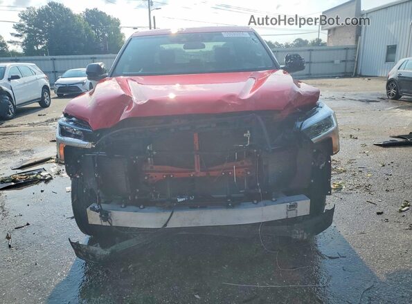 5TFLA5DB0SX307715 2025 TOYOTA TUNDRA Red Vista frontal