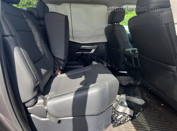 5TFLA5DB1PX097214 2023 TOYOTA TUNDRA Gray Rear seats view