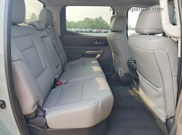 5TFLA5DB1RX156913 2024 TOYOTA TUNDRA Gray უკანა სავარძლების ხედი