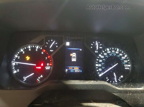 5TFLA5DB2PX093642 2023 TOYOTA TUNDRA Green Вид щитка приладів