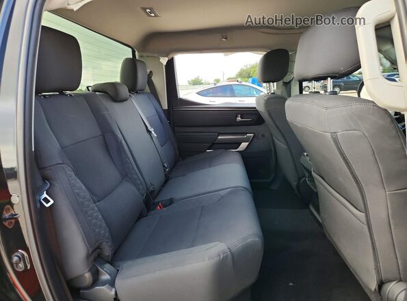 5TFLA5DB2PX124064 2023 TOYOTA TUNDRA Black Вид задніх сидінь