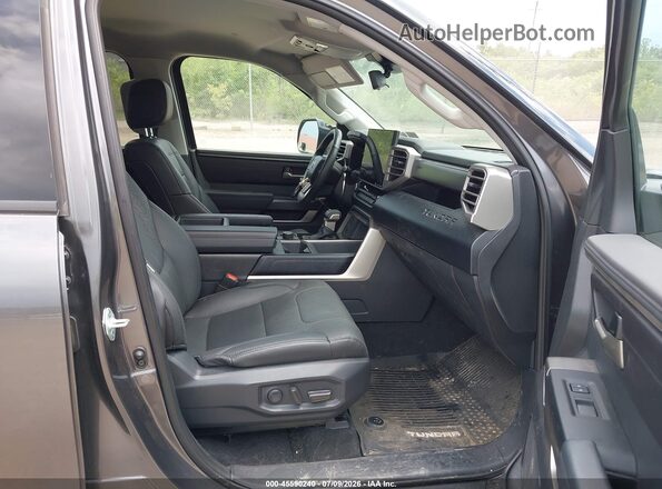 5TFLA5DB2PX125909 2023 TOYOTA TUNDRA Gray Widok wnętrza z przodu
