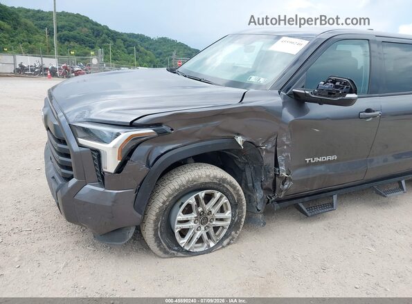 5TFLA5DB2PX125909 2023 TOYOTA TUNDRA Gray Widok z przodu