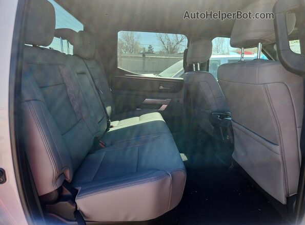 5TFLA5DB2SX272188 2025 TOYOTA TUNDRA White Հետևի նստատեղերի տեսք