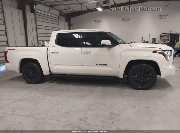 5TFLA5DB5PX086104 2023 TOYOTA TUNDRA White უკანა სალონის ხედი