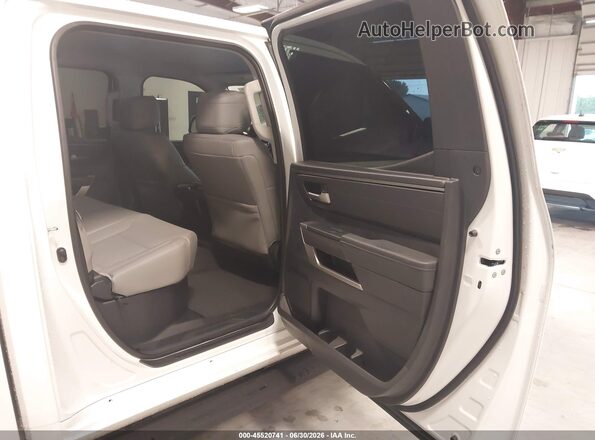 5TFLA5DB5PX086104 2023 TOYOTA TUNDRA White VIN კოდის სტიკერის ხედი