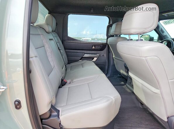 5TFLA5DB6SX291312 2025 TOYOTA TUNDRA Teal Вид задніх сидінь