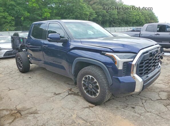 5TFLA5DB7NX055465 2022 TOYOTA TUNDRA Blue Delantero derecho