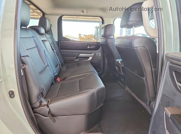 5TFLA5DB7RX166717 2024 TOYOTA TUNDRA Gray Rear seats view