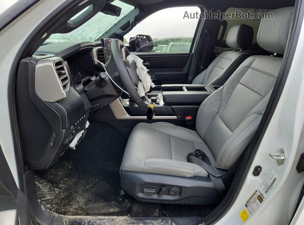 5TFLA5DB7SX291335 2025 TOYOTA TUNDRA White წინა სალონის ხედი