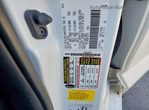 5TFLA5DB8SX252723 2025 TOYOTA TUNDRA White Engine compartment view