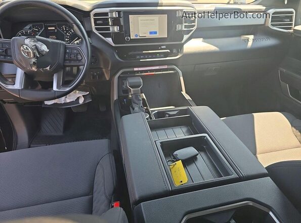 5TFLA5DB8TX384754 2026 TOYOTA TUNDRA Black Вид салону спереду