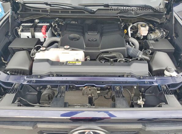 5TFLA5DB9NX041051 2022 TOYOTA TUNDRA Blue Սալոնի հետևի տեսք